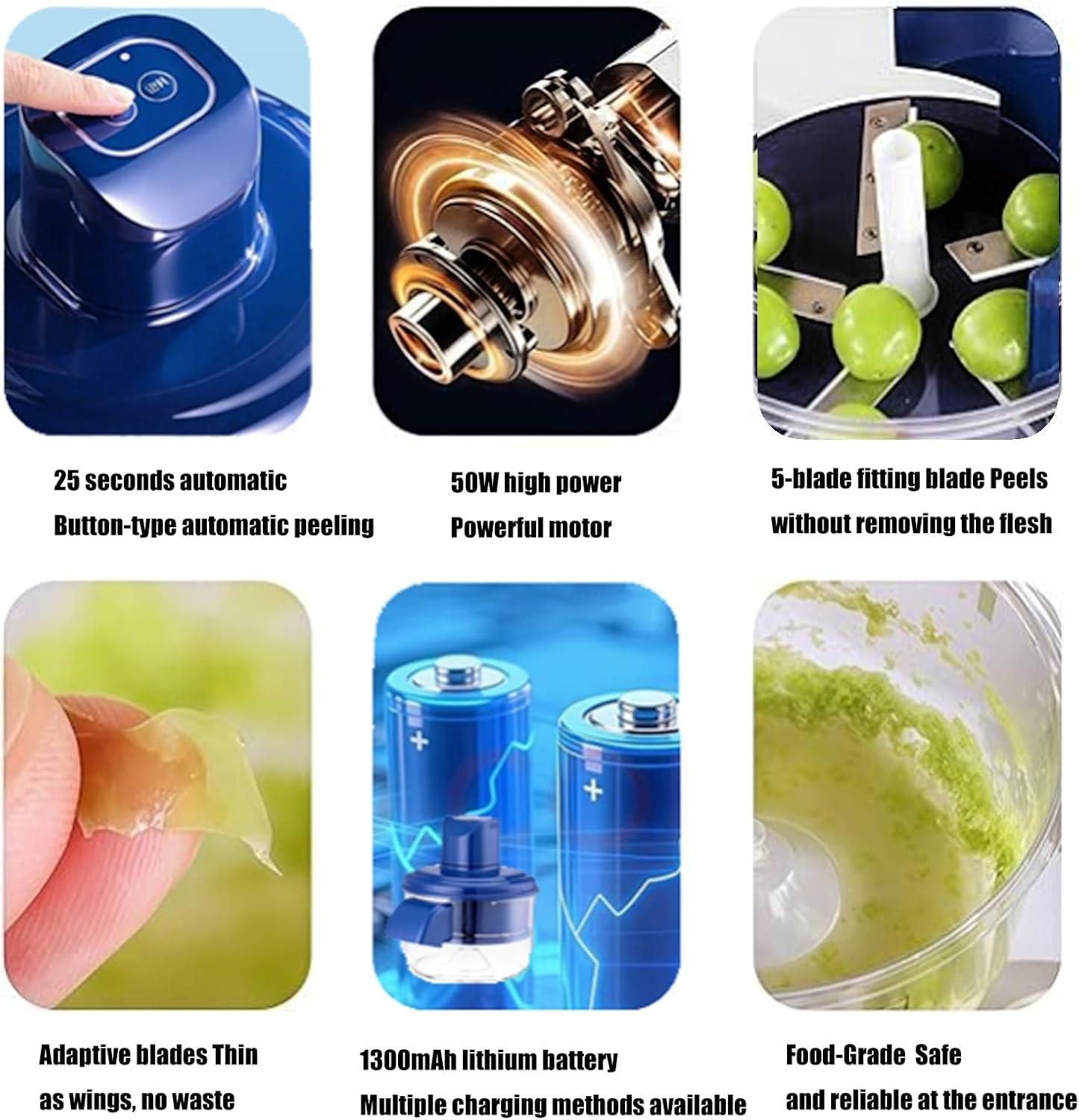 Electric Grape Peeling Machine, Garlic Peeler Machine